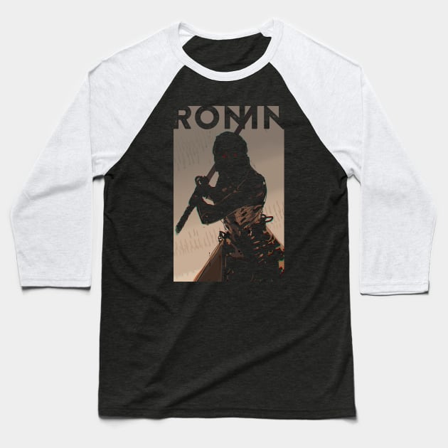 Ronin Baseball T-Shirt by TORVENIUS